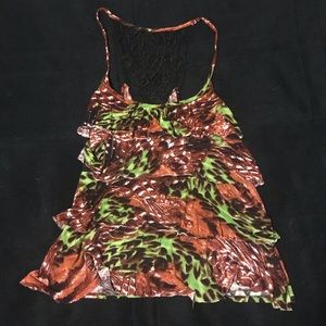 💕 3/$6 Ruffled tank top